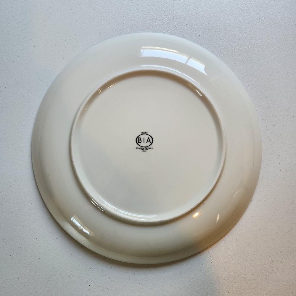 BIA Cordon Bleu Camembert Extra Fine Large Cheese Serving Plate Platter Vintage - Picture 2 of 4